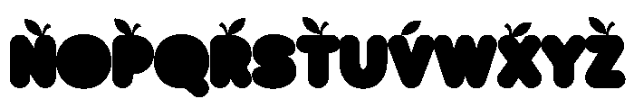 Pear CF Font UPPERCASE