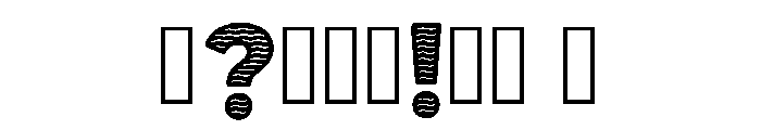 Pearl Regular Font OTHER CHARS