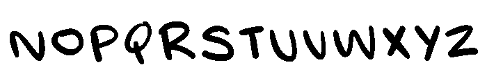 Pearl Sugar Font UPPERCASE