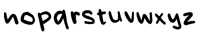 Pearl Sugar Font LOWERCASE