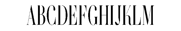 Pearline Regular Font UPPERCASE