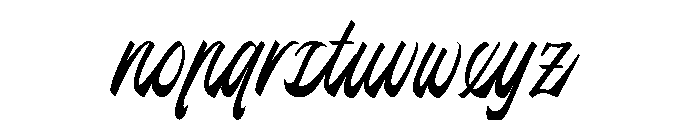 Pearline Script Regular Font LOWERCASE