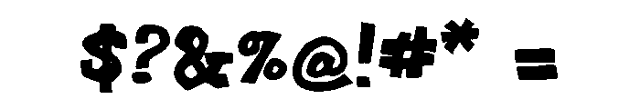 Peckits Cochotd Font OTHER CHARS