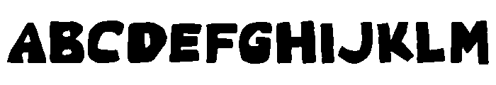 Peckits Cochotd Font UPPERCASE