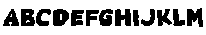 PeckitsCochotd Font UPPERCASE