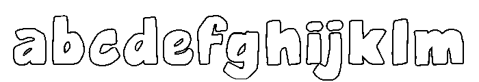 PeckitsCochotdOutline FONT