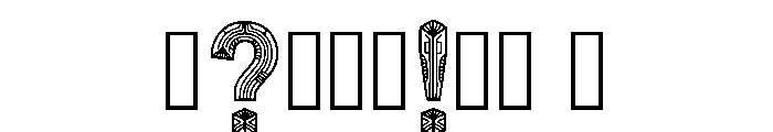 Peene Regular Font OTHER CHARS
