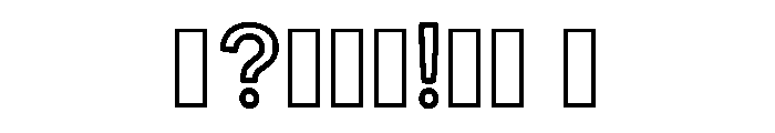 Pegan Regular Font OTHER CHARS