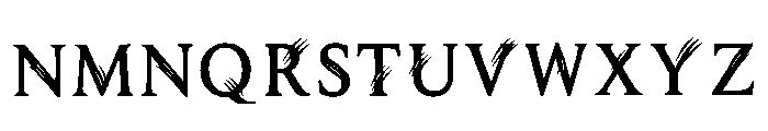Pekin Regular Font LOWERCASE