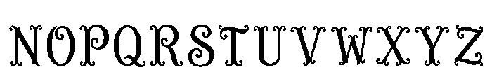 Pelin Regular Font UPPERCASE