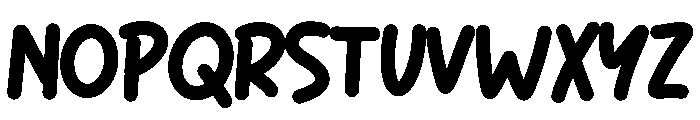 Pellow Talk Font LOWERCASE