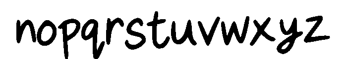 Pelmivo Regular Font LOWERCASE