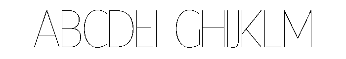 Penchant Thin FONT