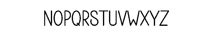 Pencil Beautiful Font LOWERCASE