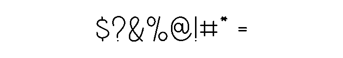 Pencil Eraser Font OTHER CHARS
