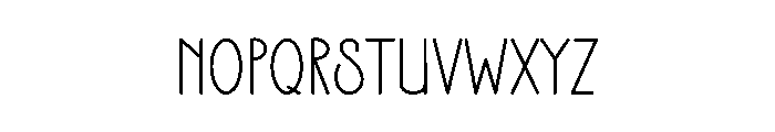Pencil Eraser Font UPPERCASE
