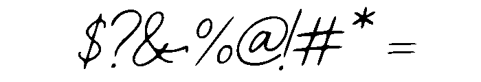 Pencil Grove Script Font OTHER CHARS