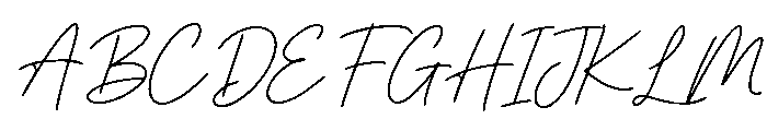 Pencil Grove Script Font UPPERCASE