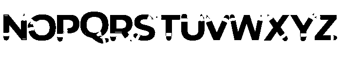 Pencil Orange Font Font UPPERCASE