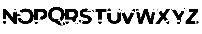 Pencil Orange Font Font LOWERCASE