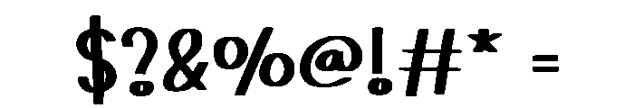 Pencil Party Regular Font OTHER CHARS