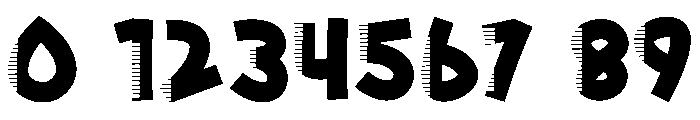 Pencil Ruler Font OTHER CHARS