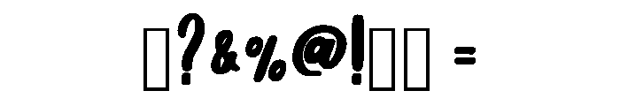 Pencil Writen Regular Font OTHER CHARS