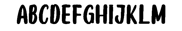 Pencil Writen Regular Font UPPERCASE