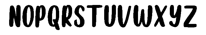 Pencil Writen Regular Font LOWERCASE