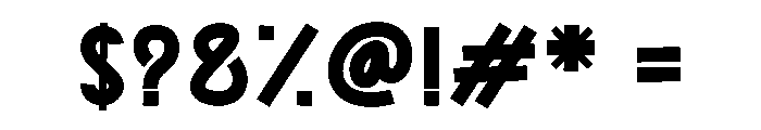 Penky Rabbits Font OTHER CHARS