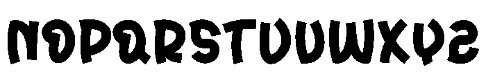 Penky Rabbits Font UPPERCASE
