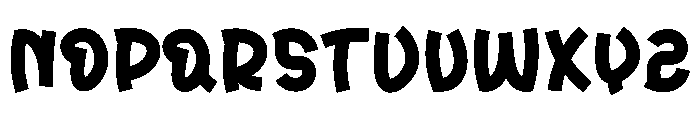 Penky Rabbits Font LOWERCASE