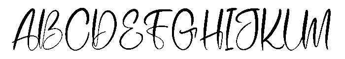 Penloria Font UPPERCASE