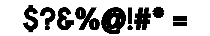 Penmark Font OTHER CHARS