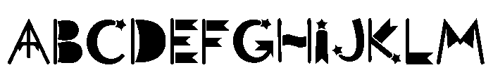 Pennique Regular Font UPPERCASE