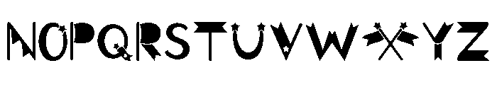 Pennique Regular Font UPPERCASE