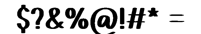 Penny Stories Font OTHER CHARS