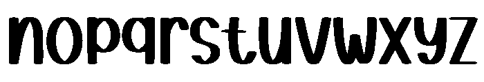 Penny Stories Font LOWERCASE