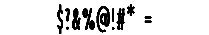 Pentaglue Font OTHER CHARS