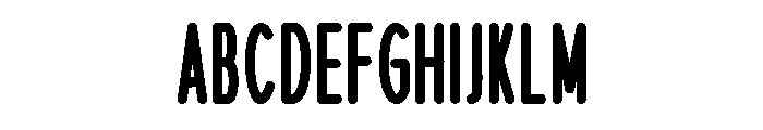 Pentaglue Font UPPERCASE