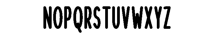 Pentaglue Font LOWERCASE
