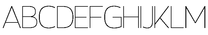 Penthome Thin FONT