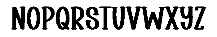 People Amazing Font UPPERCASE
