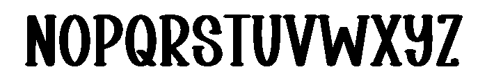 People Amazing Font LOWERCASE