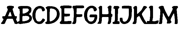 People Calligraphy Font UPPERCASE