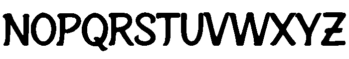 People Calligraphy Font UPPERCASE