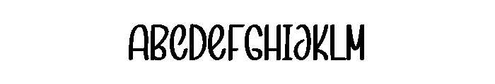 People Reals Font UPPERCASE