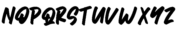 Pepase Font UPPERCASE