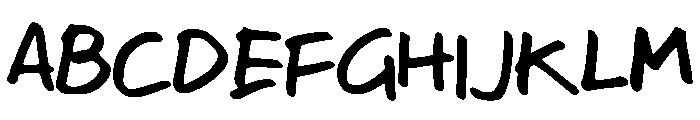 Pepper Font UPPERCASE