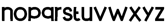 Pepperoni Font LOWERCASE